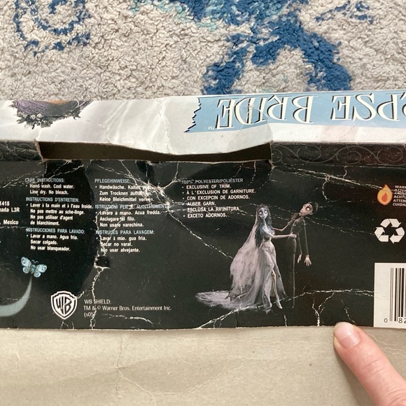 RARE 2005 Corpse Bride Deluxe Costume. Size Small - Picture 11 of 16
